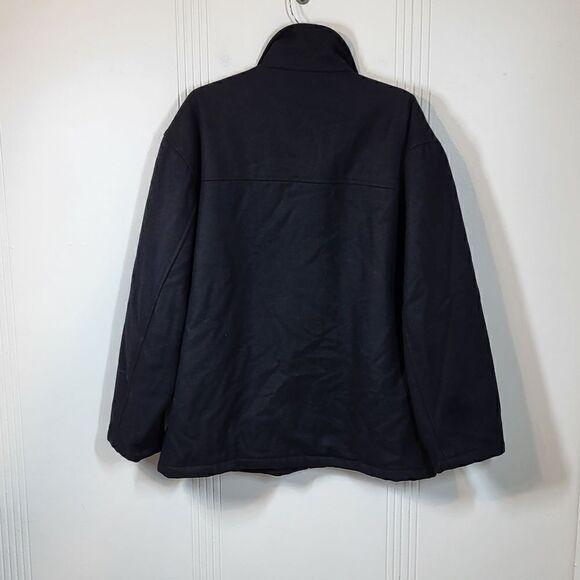 Plus Size Steve & Barry's Men's Wool Blend Jacket - Picture 3 of 5